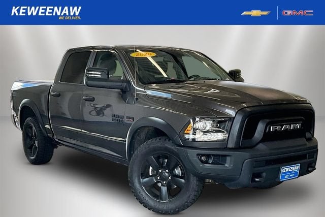 2020 RAM 1500 Classic Warlock Crew Cab 4x4 5'7" Box in Gray — front three-quarter view