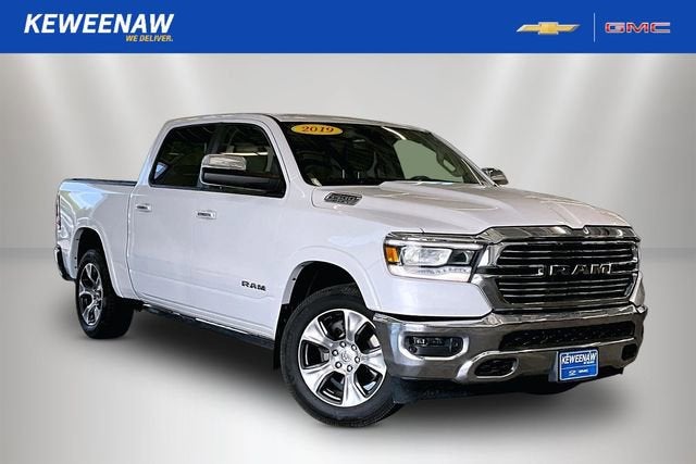2019 RAM 1500 Laramie in Other — front three-quarter view