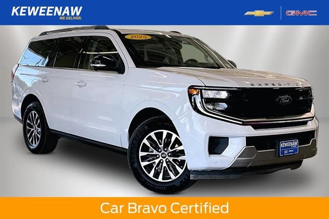 2025 Ford Expedition Platinum in Gray — front three-quarter view