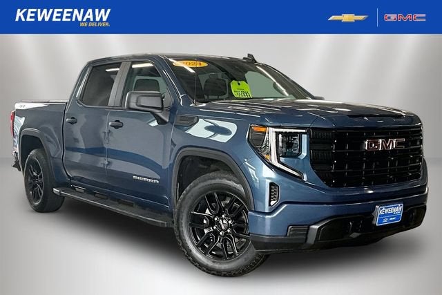 2024 GMC Sierra 1500 Pro in Downpour Metallic — front three-quarter view