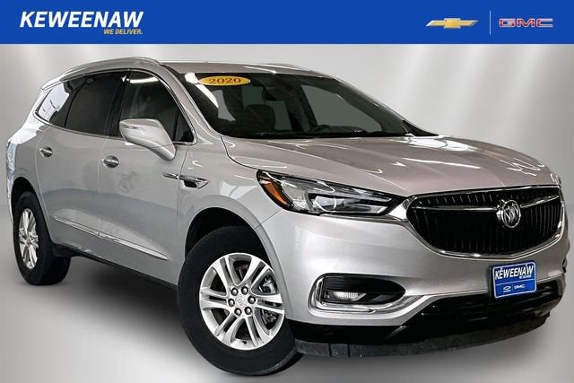 2020 Buick Enclave Essence in Includes Spectra Gray Lower Exterior Accent Color.) — front three-quarter view